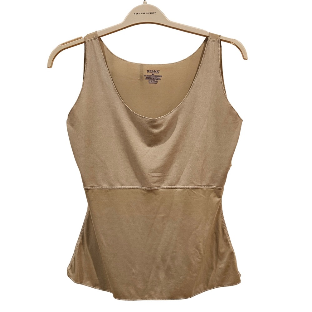 SPANX by Sara Blakely Women's Tank Top Shapewear Camisole Beige XL